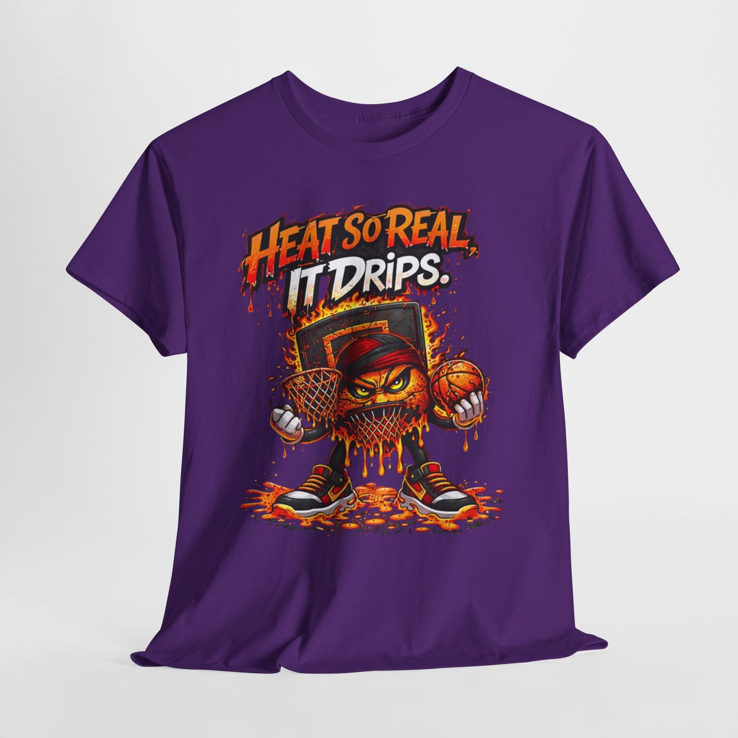 Basketball Drips #1 Unisex Heavy Cotton Tee