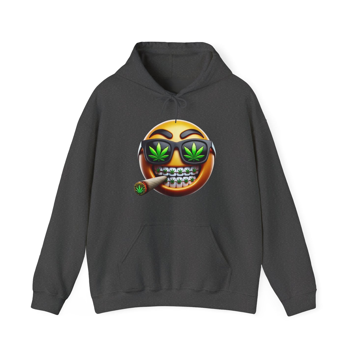 420 Emoji #9 Unisex Heavy Sweatshirt Hoodie