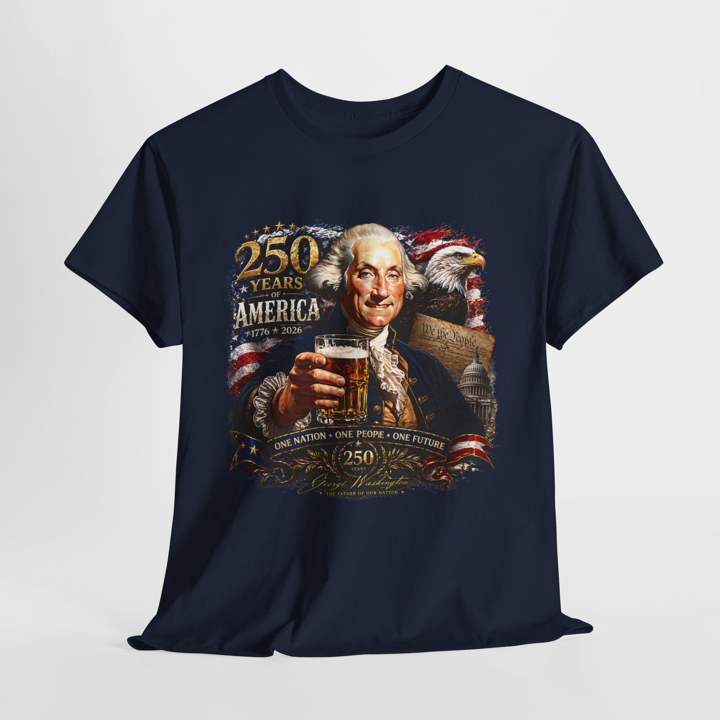250 Years America #4 Unisex Heavy Cotton Tee