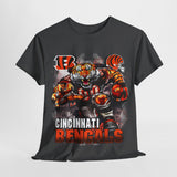 NFL Mascot Cincinnati Unisex Heavy Cotton Tee