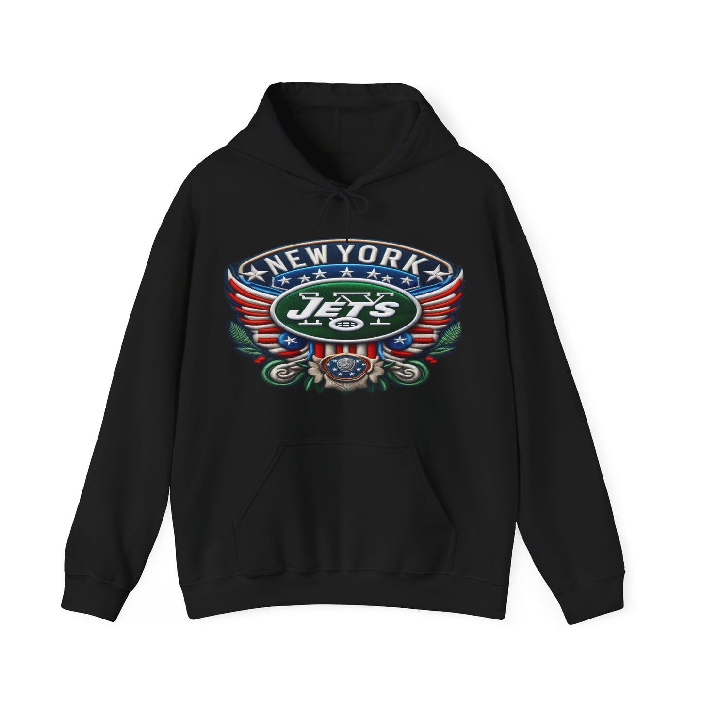 Sports Jets Football Logo #1 Unisex Heavy Sweatshirt Hoodie