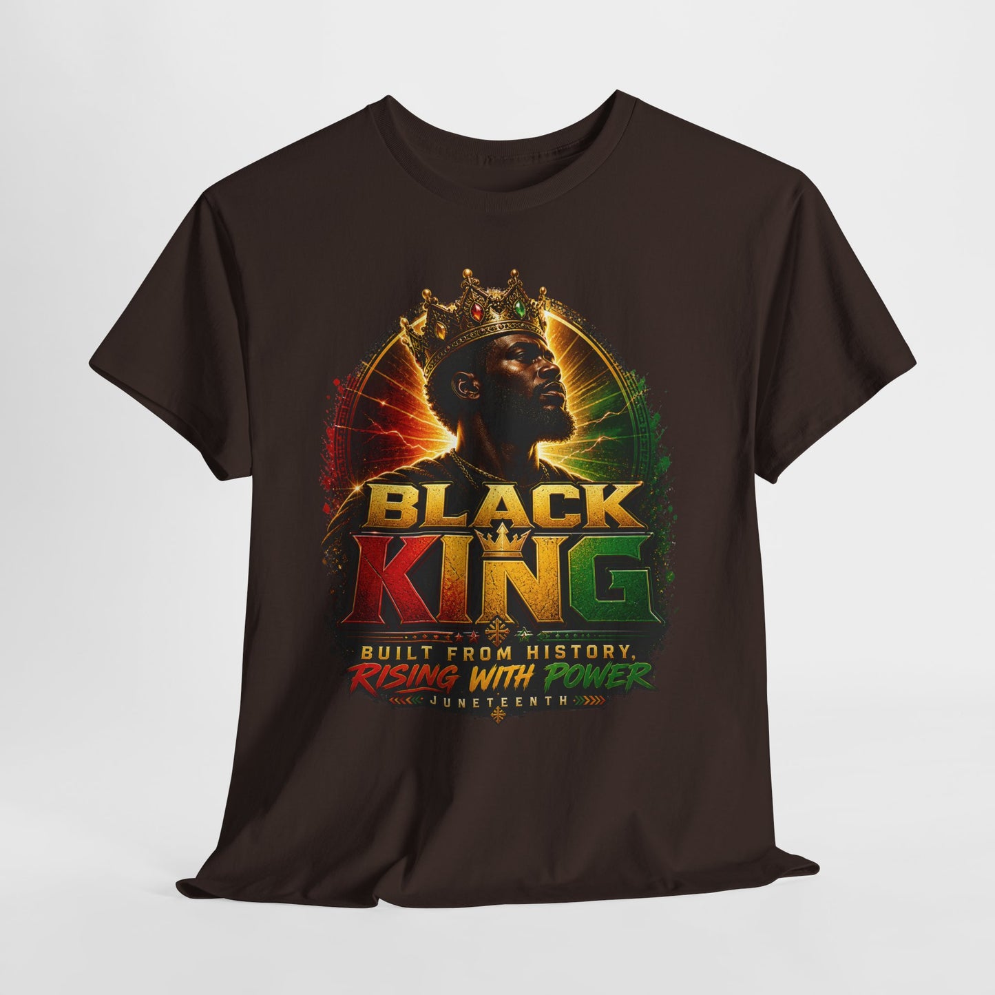 Juneteenth Black King #1 Unisex Heavy Cotton Tee