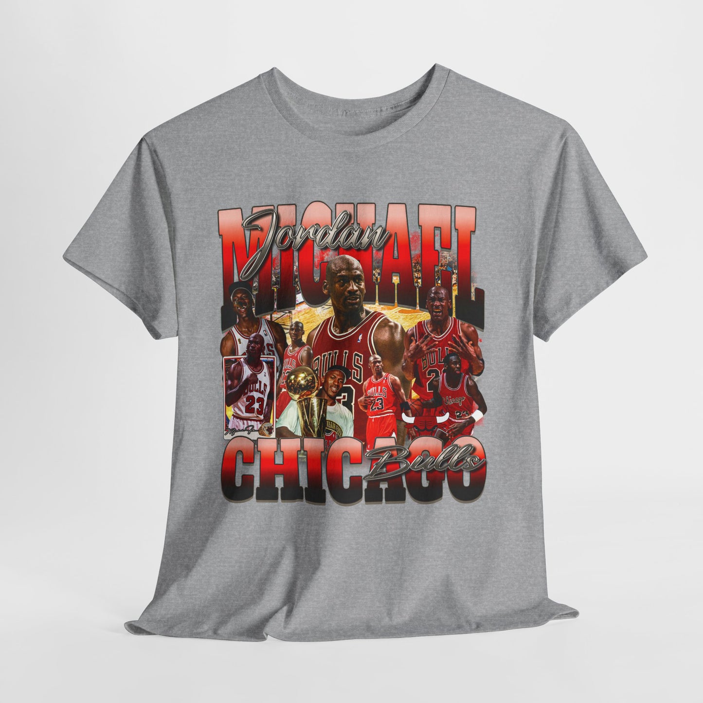 Sports MJ Basketball #4 Unisex Heavy Cotton Tee *
