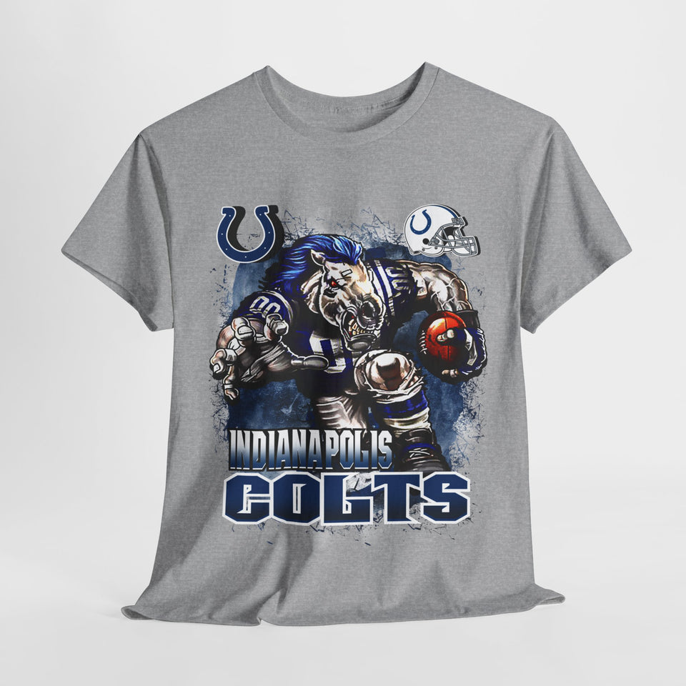 NFL Mascot Indianapolis Unisex Heavy Cotton Tee