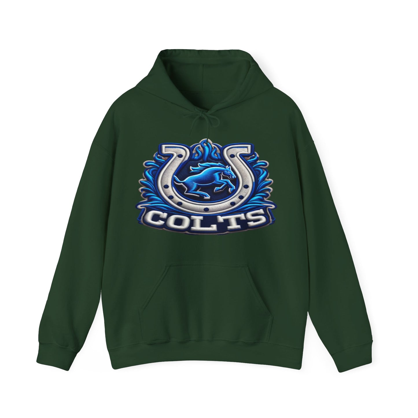 Sports Colts Football Logo #1 Unisex Heavy Sweatshirt Hoodie