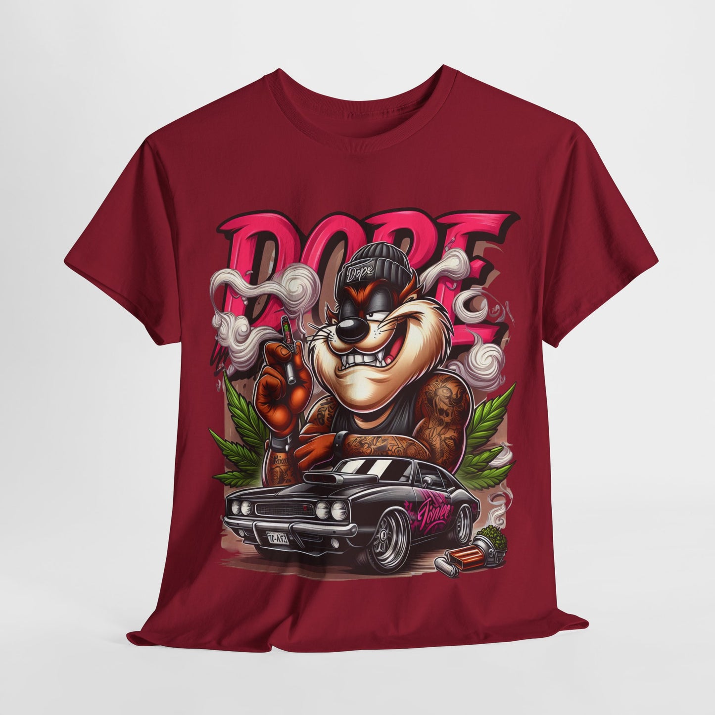 420 Dope Vibes Stoner Devil #1 Unisex Heavy Cotton Tee