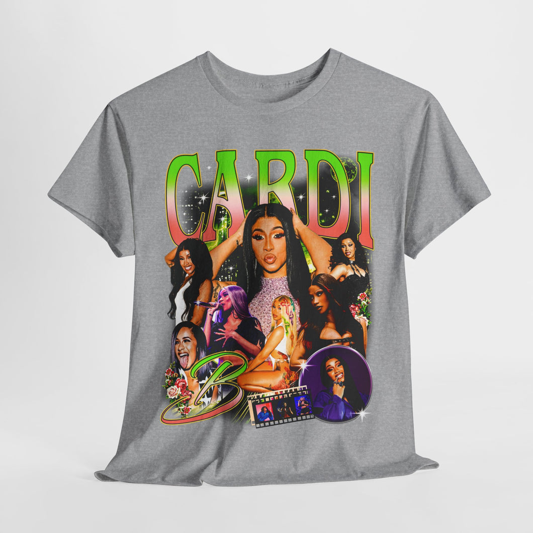 Cardi B Unisex Heavy Cotton Tee