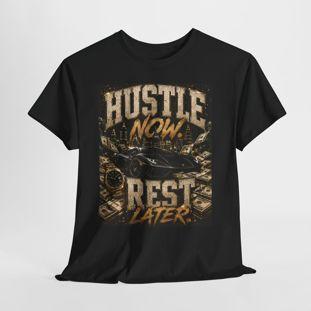 Hustle Now #1 Unisex Heavy Cotton Tee