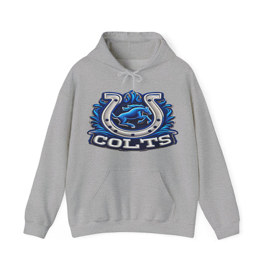 Sports Colts Football Logo #1 Unisex Heavy Sweatshirt Hoodie