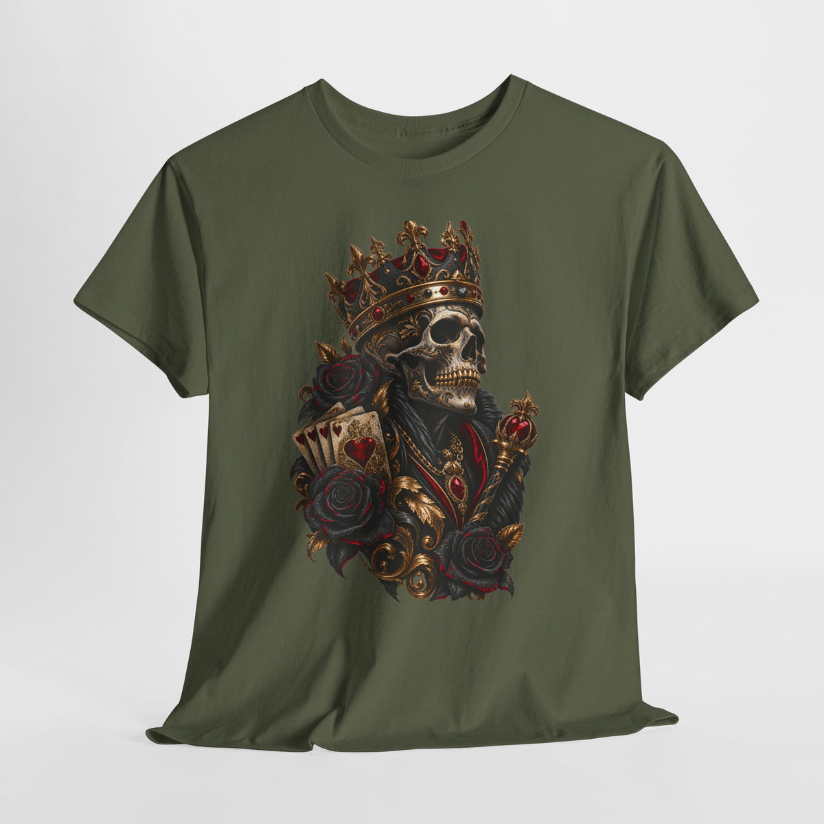 Skelton King #1 Unisex Heavy Cotton Tee