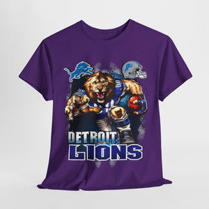 NFL Mascot Detroit Unisex Heavy Cotton Tee