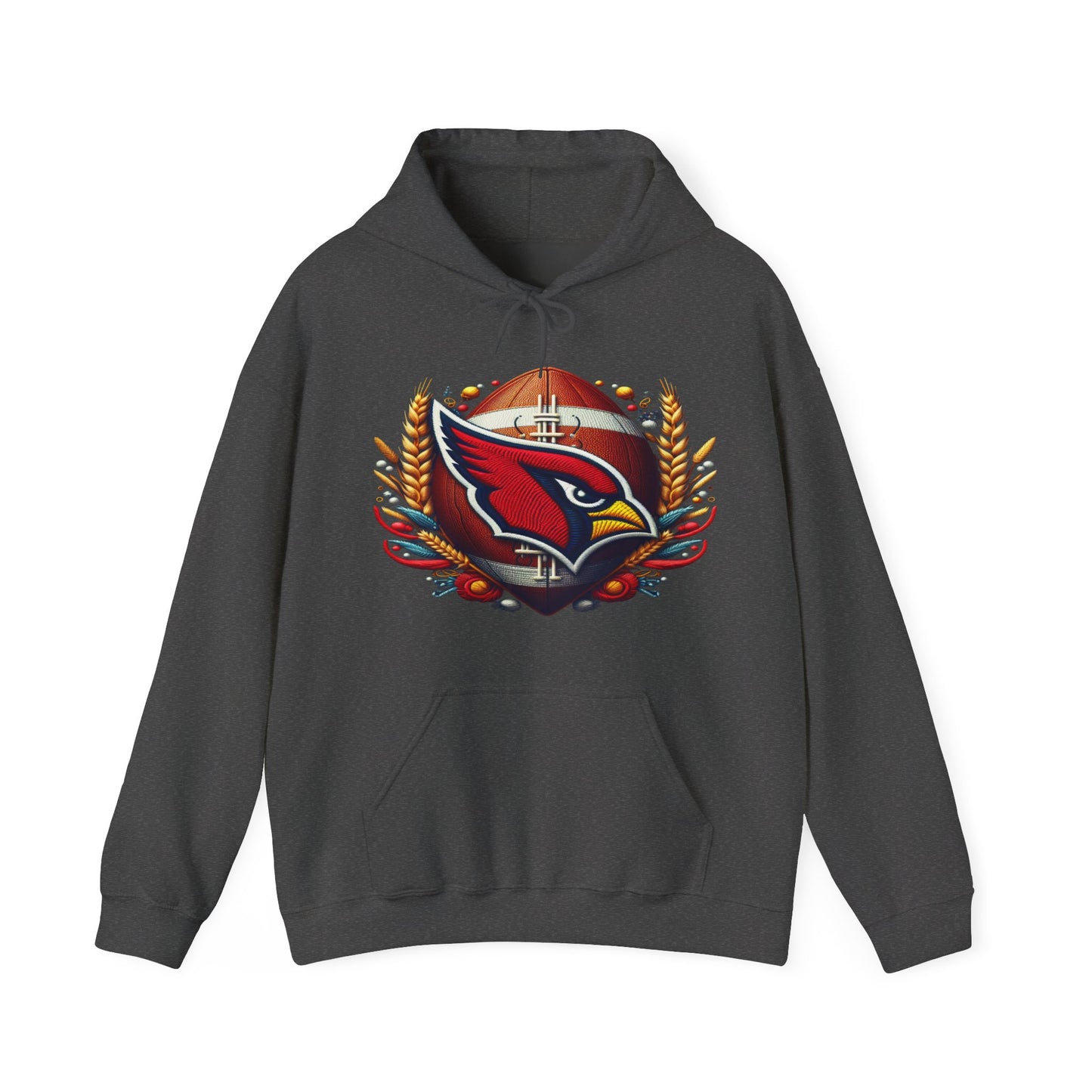 Sports Cardinals Football Logo #1 Unisex Heavy Sweatshirt Hoodie
