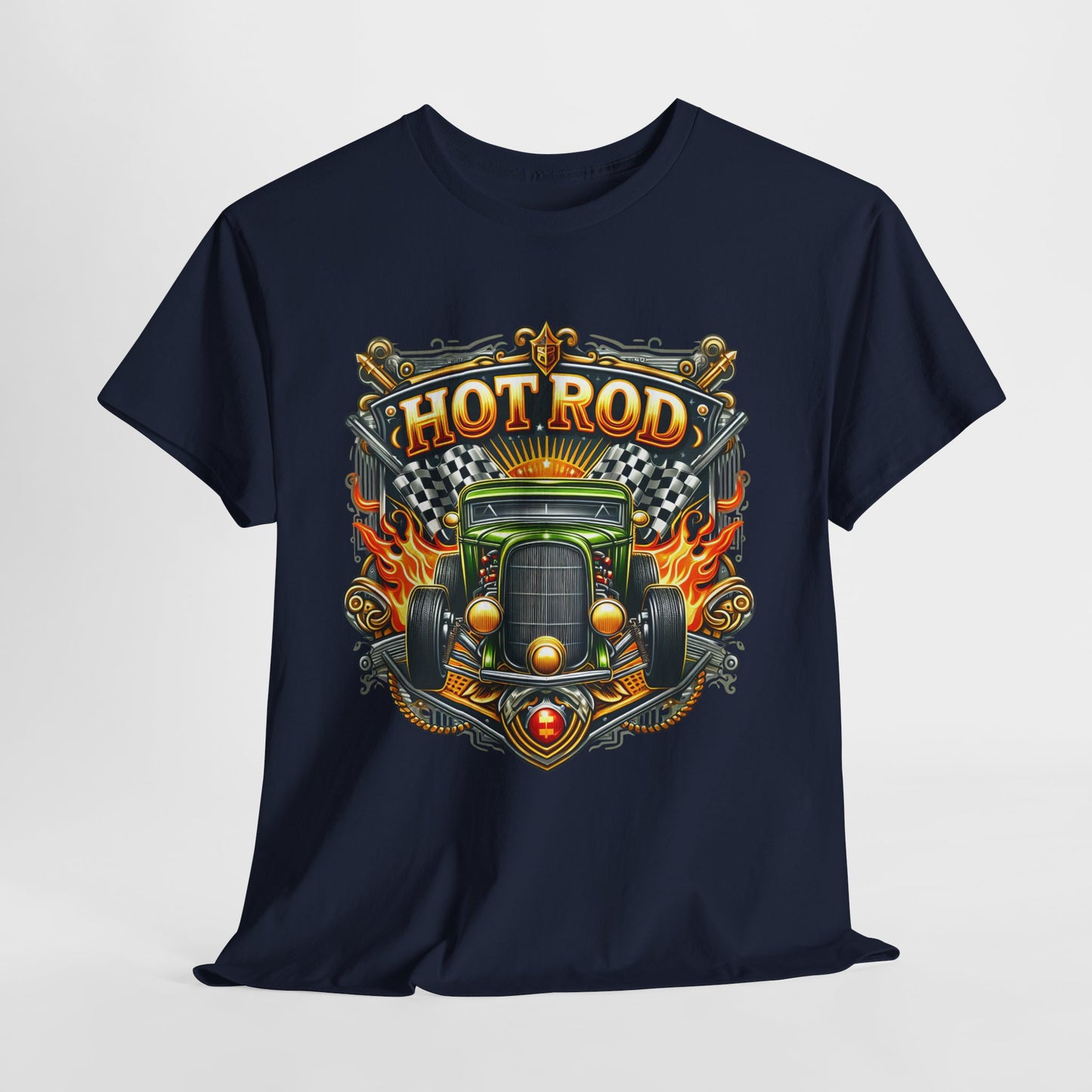Hot Rod #10 Unisex Heavy Cotton Tee - 312tshirts 2