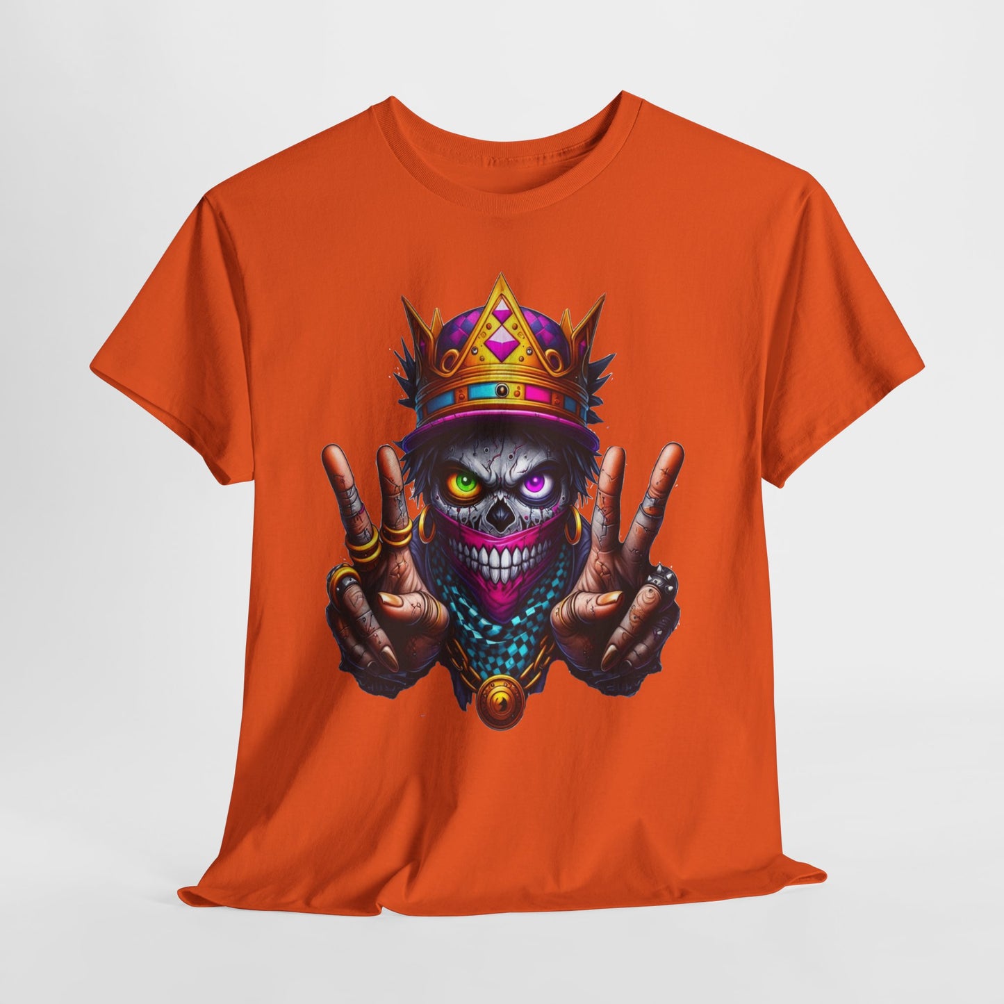 Skull Crown King Unisex Heavy Cotton Tee