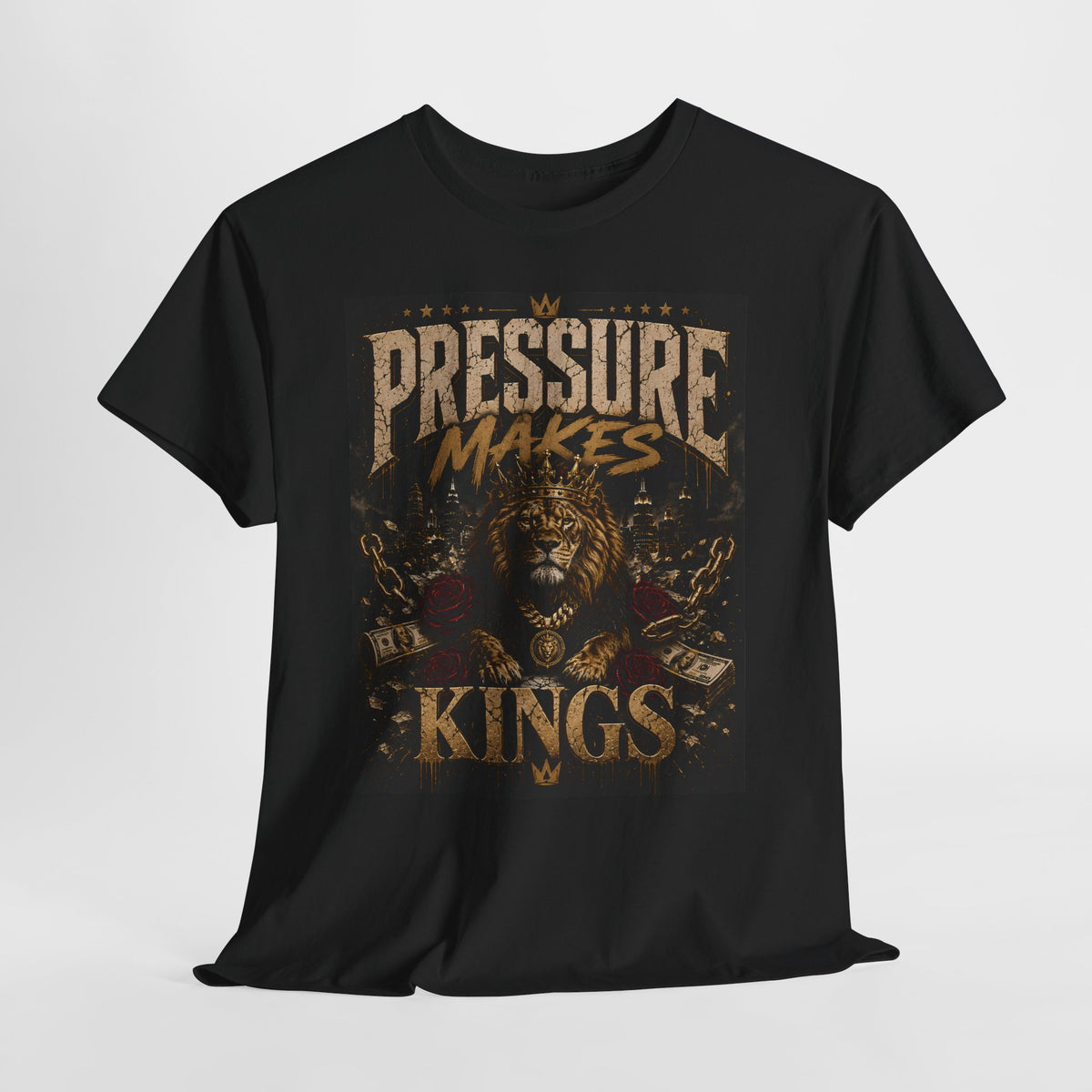 Pressure Makes Kings #1 Unisex Heavy Cotton Tee