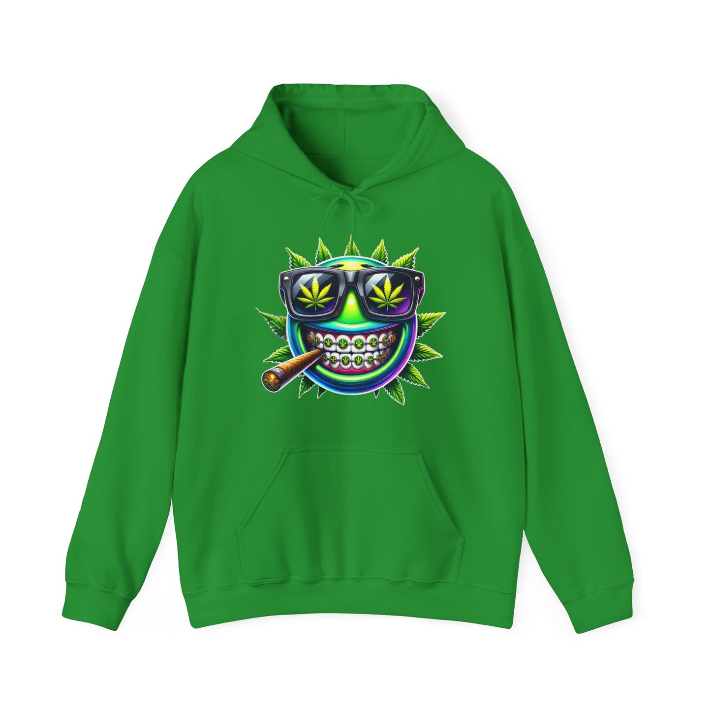 420 Emoji #8 Unisex Heavy Sweatshirt Hoodie