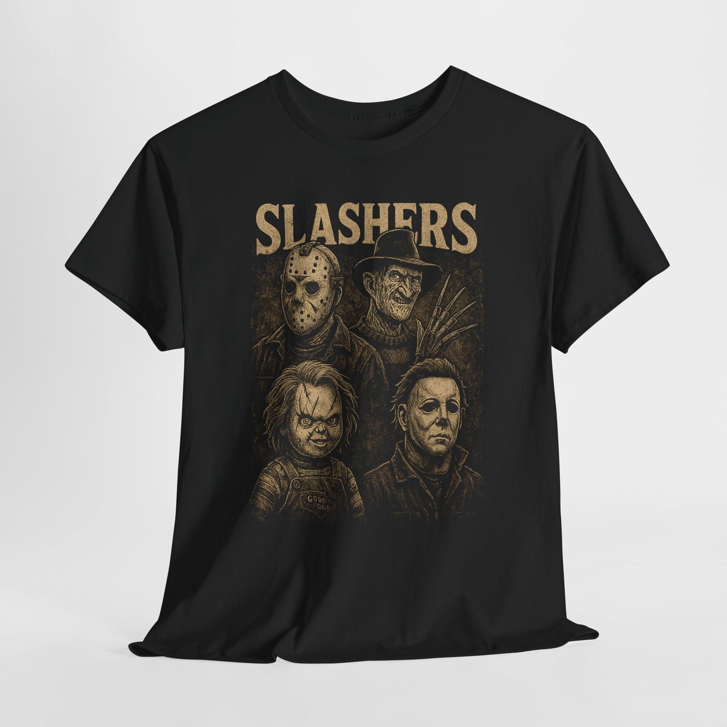 Horror Movie Slashers #1 Unisex Heavy Cotton Tee
