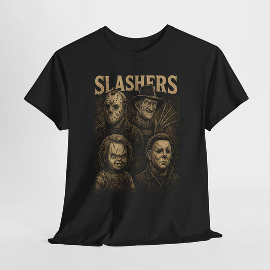 Horror Movie Slashers #1 Unisex Heavy Cotton Tee