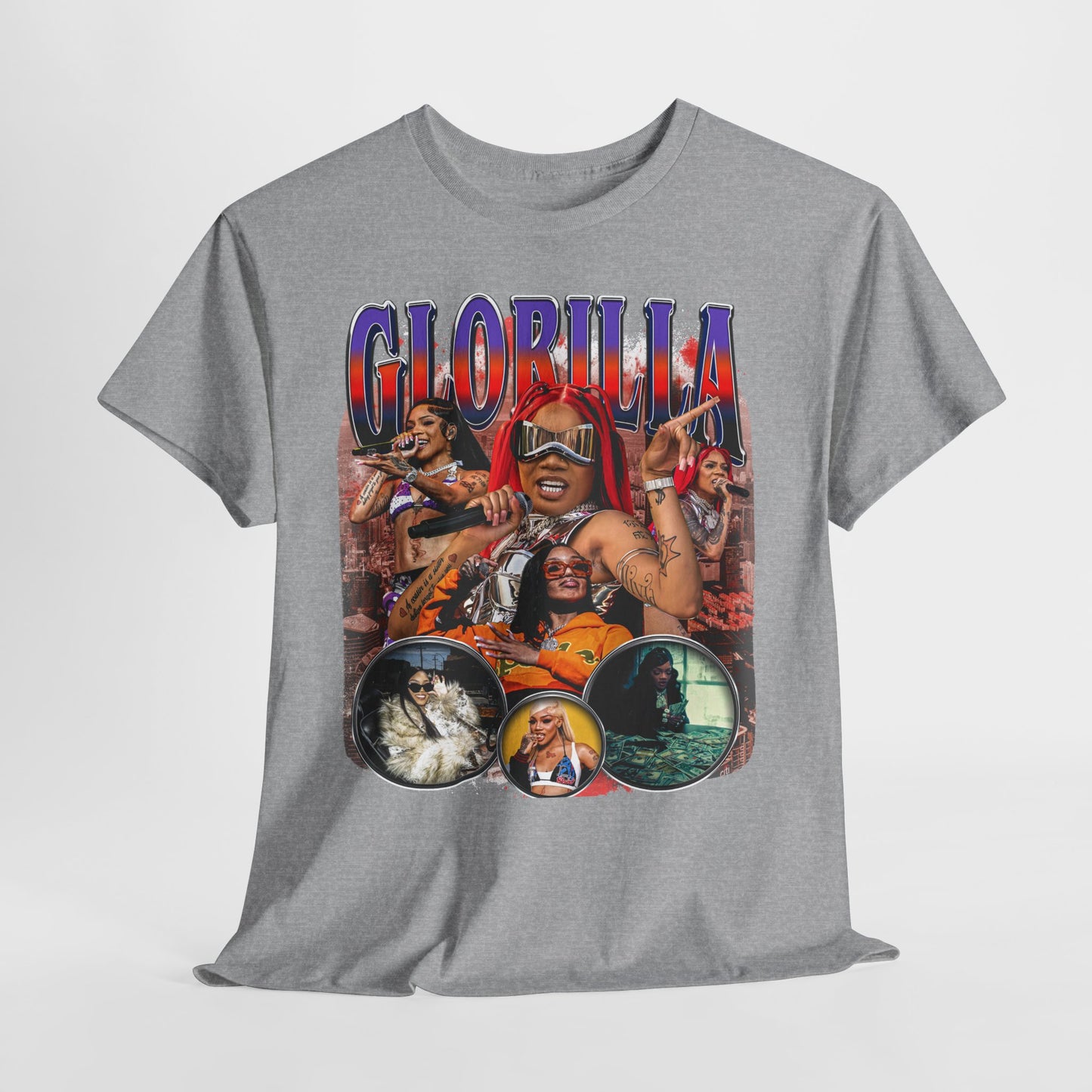 GloRilla 1 Hip-Hop Unisex Heavy Cotton Tee - 312tshirts 2
