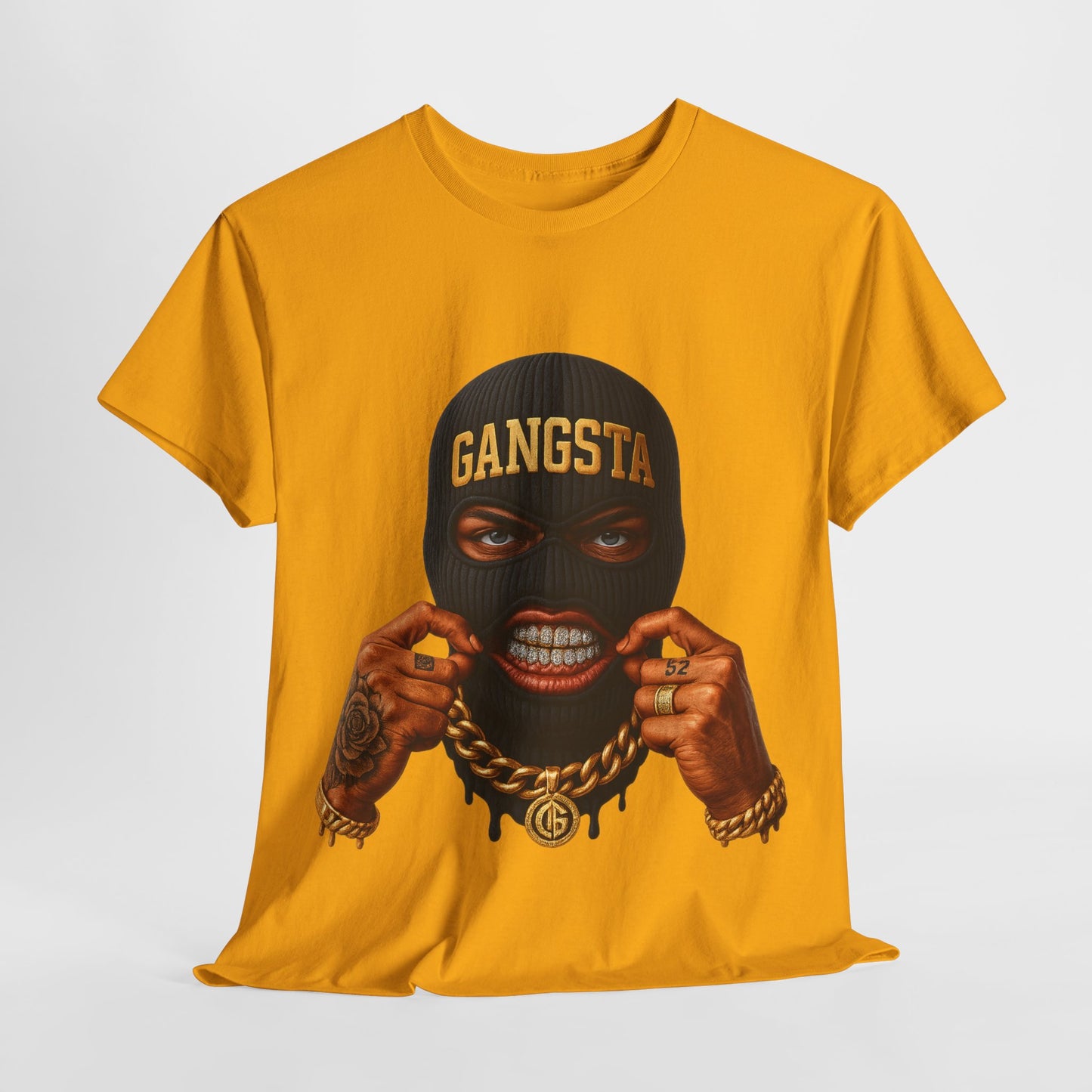 Black Ski Mask Unisex Heavy Cotton Tee