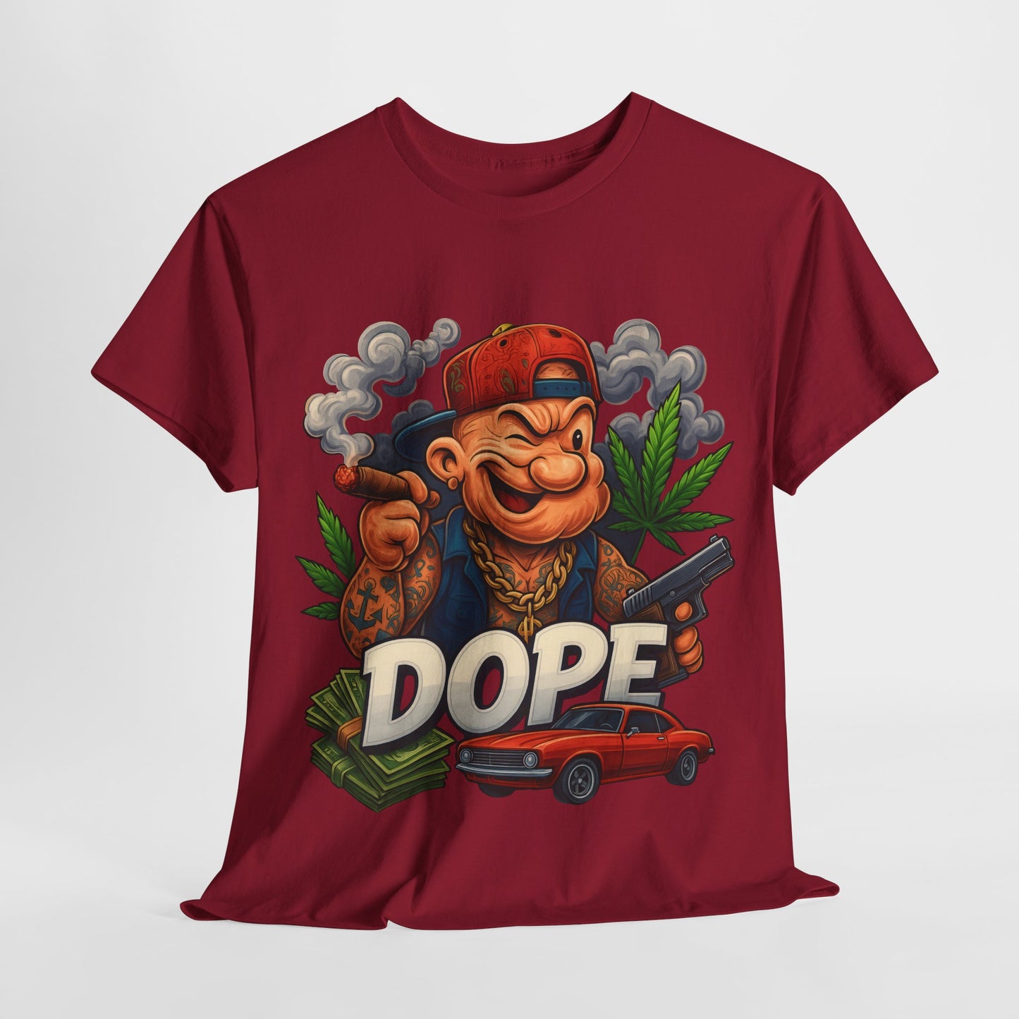 420 Popeye Unisex Heavy Cotton Tee