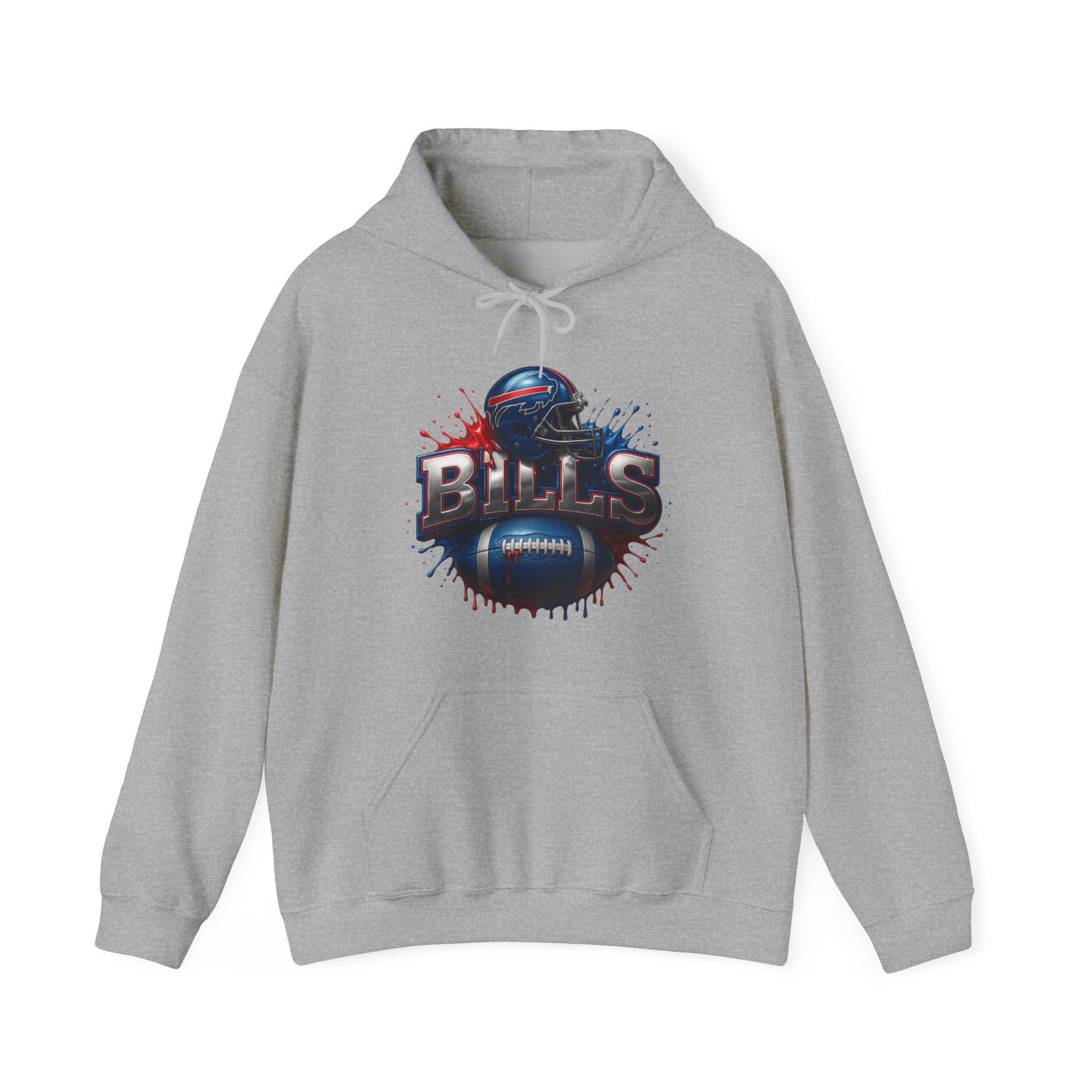 Sports Bills Football Logo #2 Unisex Heavy Sweatshirt Hoodie