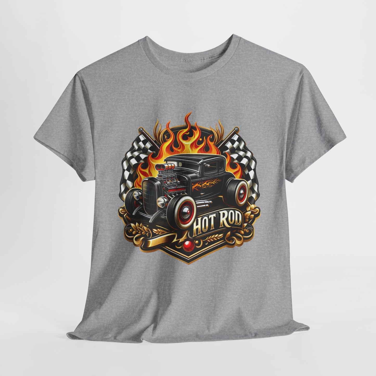 Hot Rod #7 Unisex Heavy Cotton Tee - 312tshirts 2