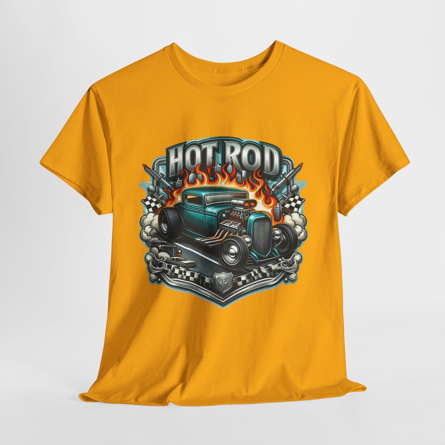 Hot Rod #5 Unisex Heavy Cotton Tee - 312tshirts 2