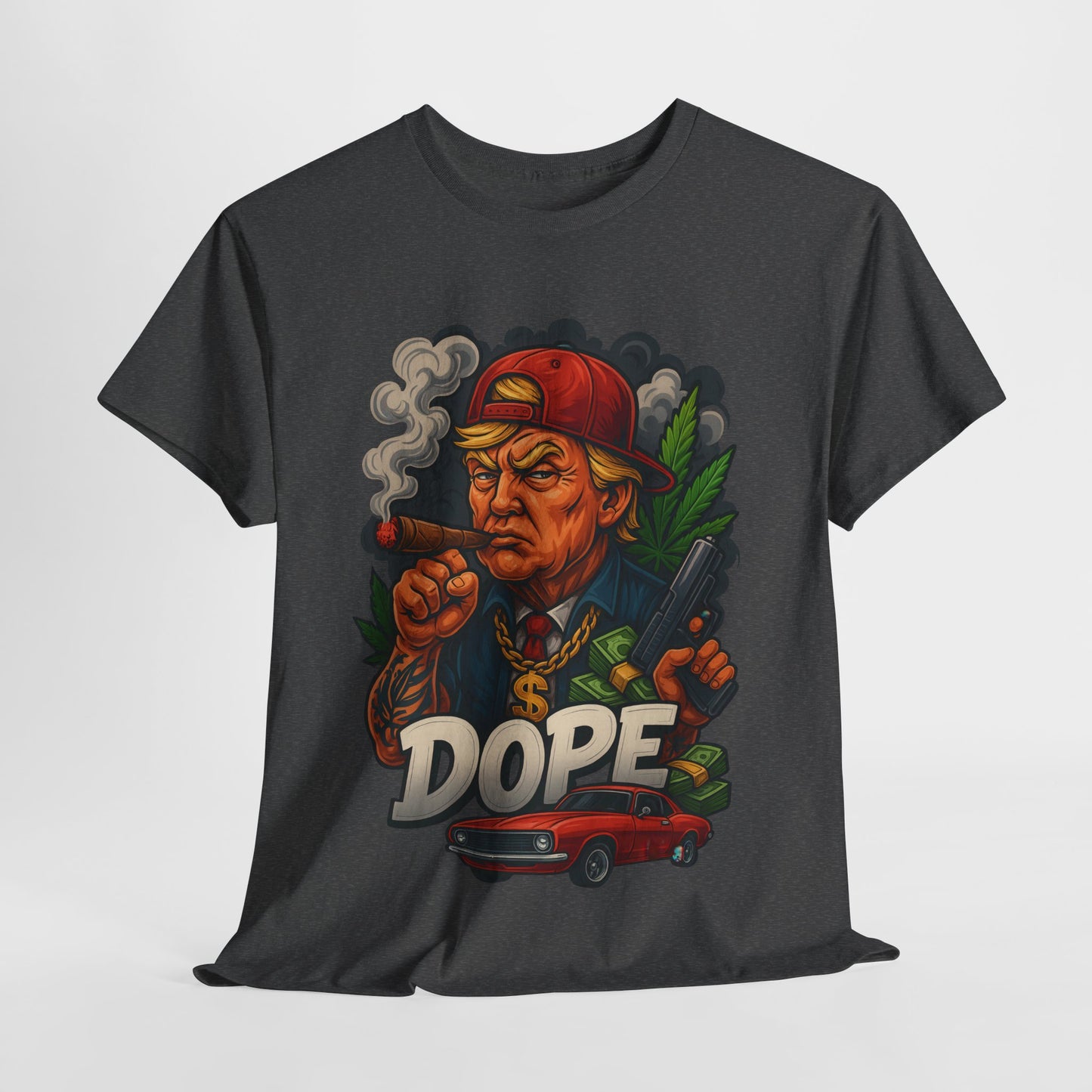 420 Dope Vibes Trump Unisex Heavy Cotton Tee