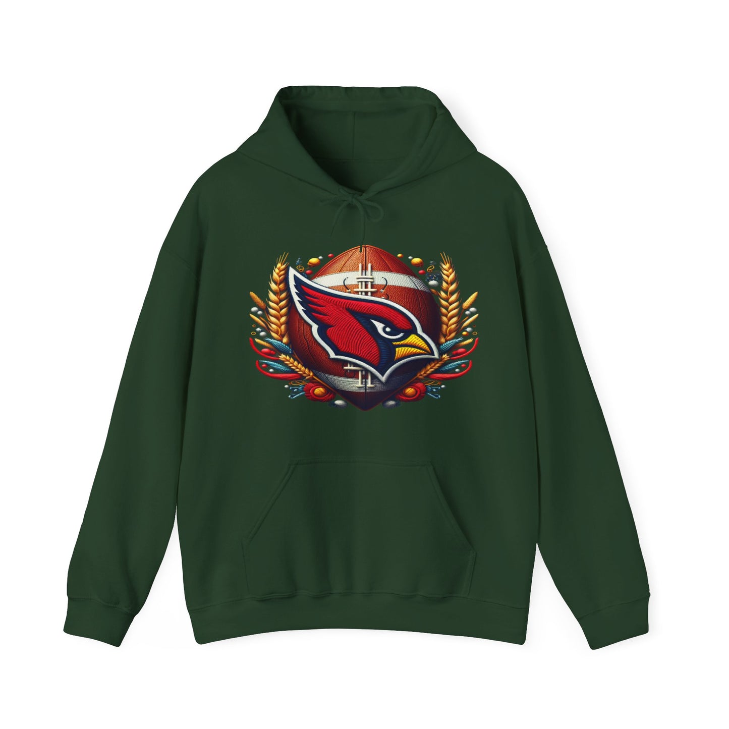 Sports Cardinals Football Logo #1 Unisex Heavy Sweatshirt Hoodie