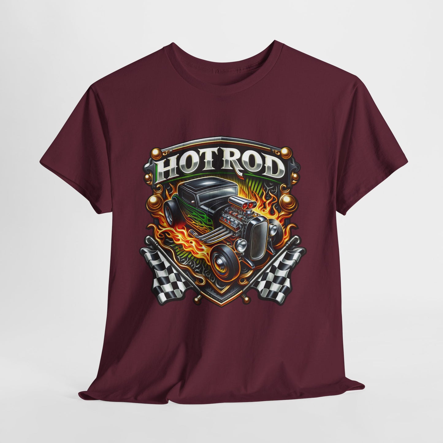 Hot Rod #12 Unisex Heavy Cotton Tee - 312tshirts 2