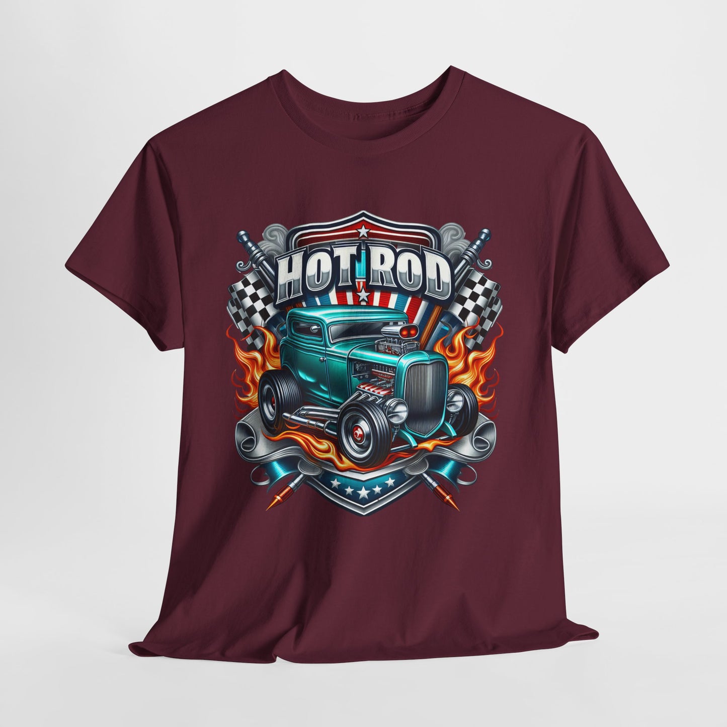Hot Rod #11 Unisex Heavy Cotton Tee - 312tshirts 2