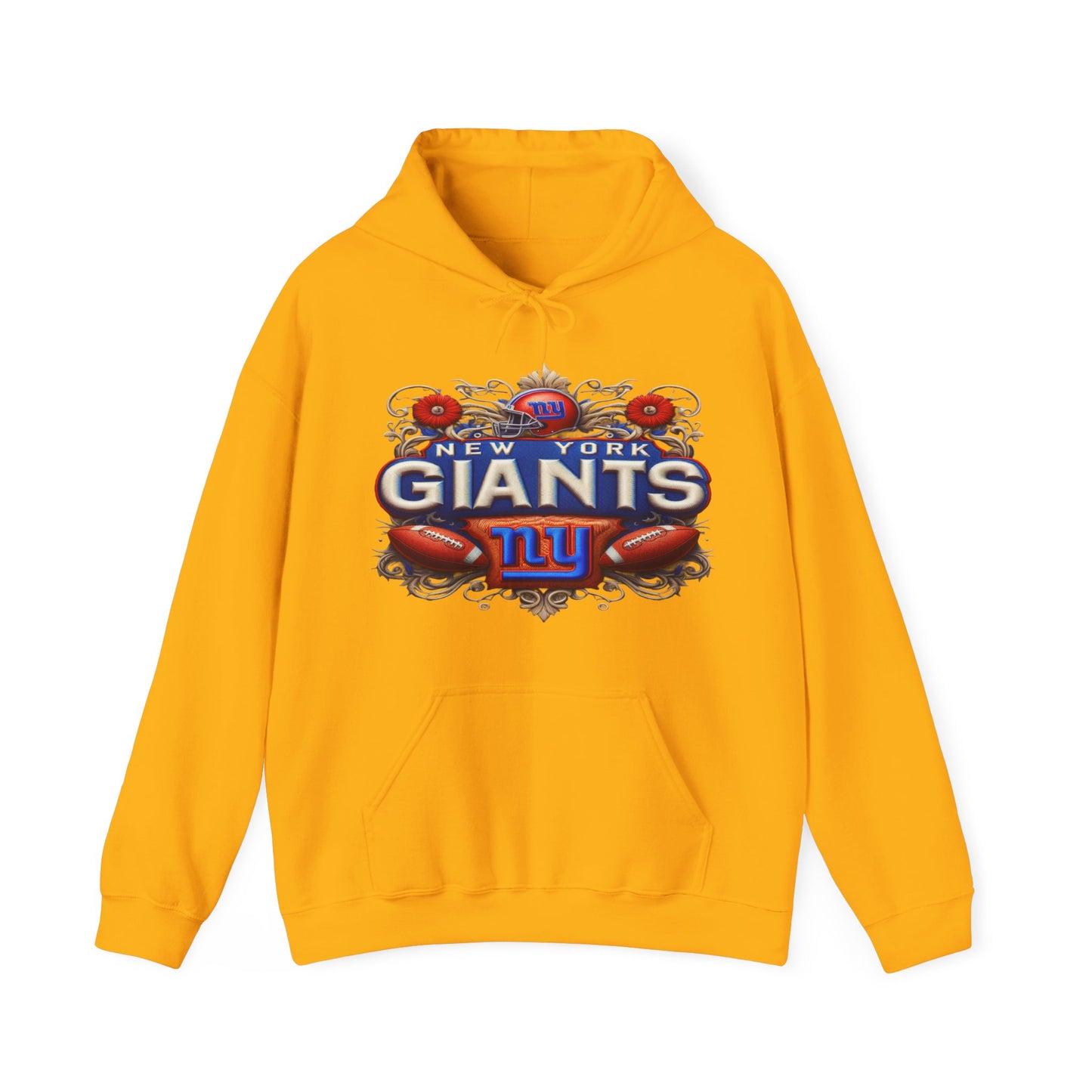 Sports Giants Football Logo #1 Unisex Heavy Sweatshirt Hoodie