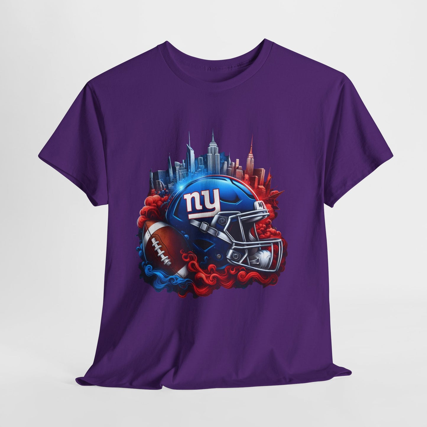 Sports Giants Football Helmet #1 Unisex Heavy Cotton Tee