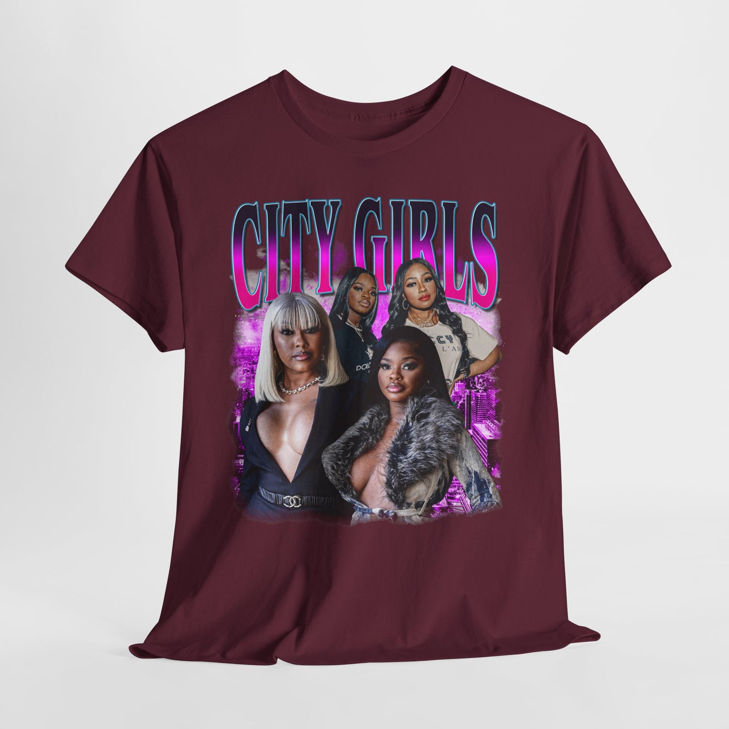 City Girls 2 Hip-Hop Unisex Heavy Cotton Tee - 312tshirts 2