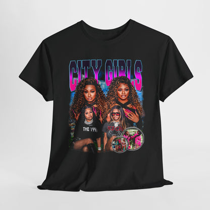 City Girls 1 Hip-Hop Unisex Heavy Cotton Tee - 312tshirts 2