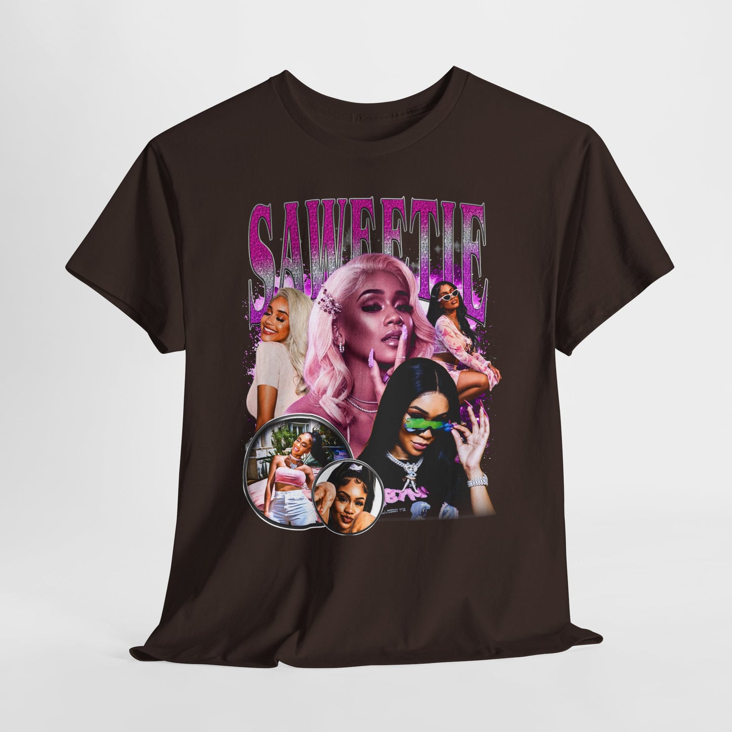 Saweetie 1 Hip-Hop Unisex Heavy Cotton Tee - 312tshirts 2