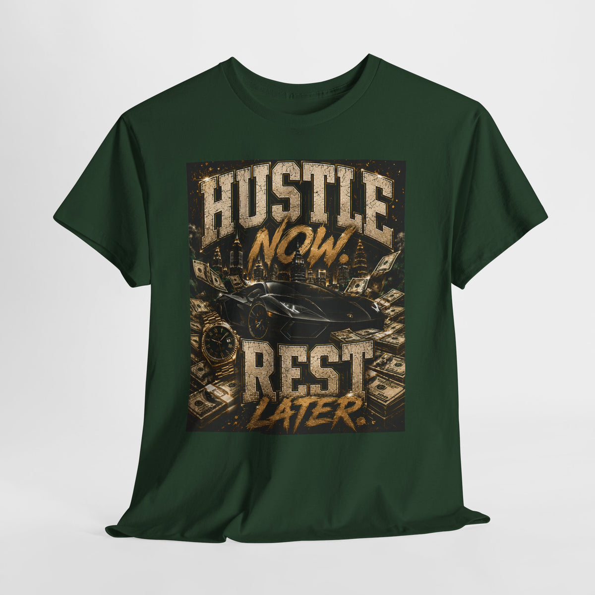 Hustle Now #1 Unisex Heavy Cotton Tee