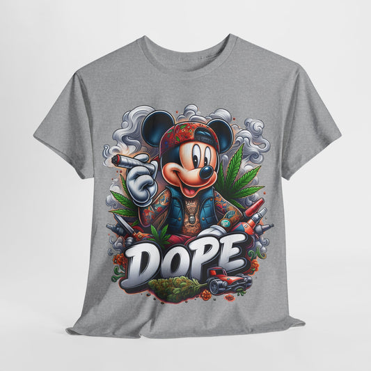 420 Dope Vibes Mouse #6 Unisex Heavy Cotton Tee