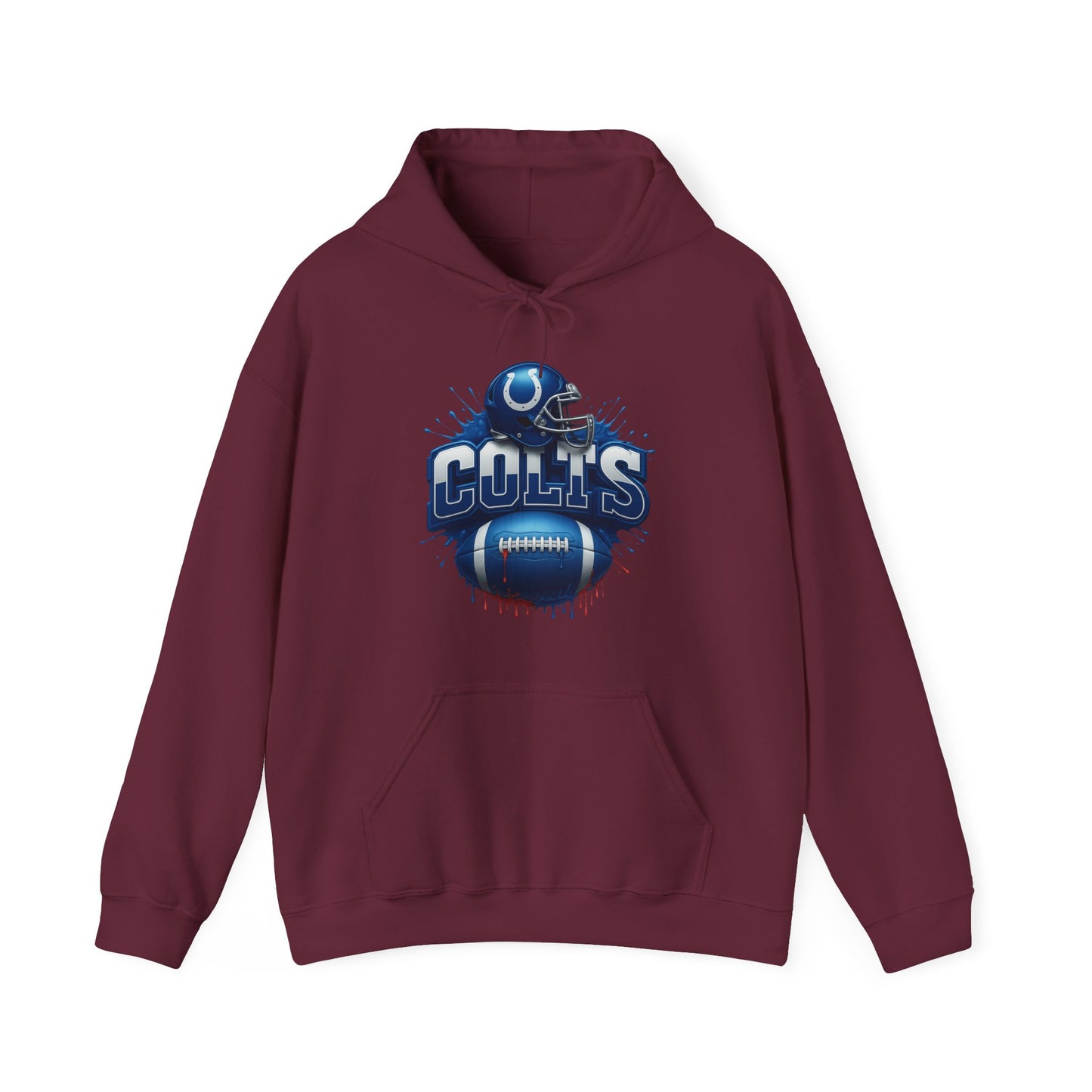 Sports Colts Football Logo #2 Unisex Heavy Sweatshirt Hoodie
