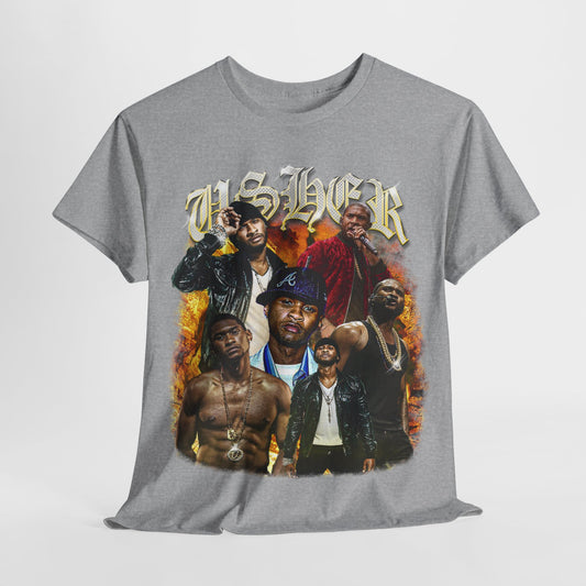 Usher 2 Unisex Heavy Cotton Tee - 312tshirts 2
