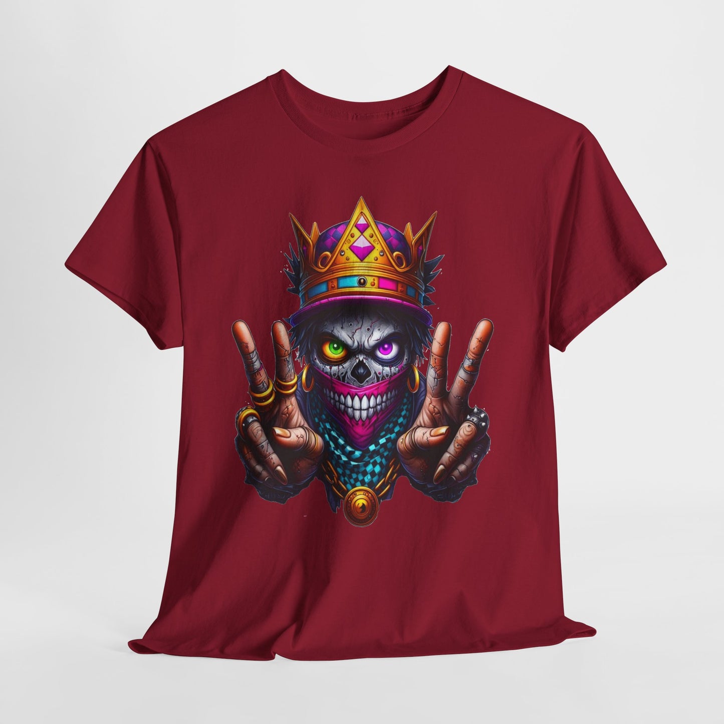 Skull Crown King Unisex Heavy Cotton Tee