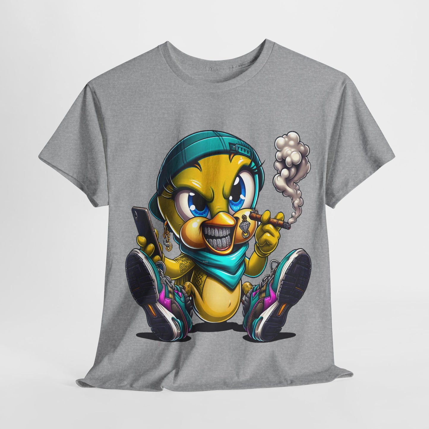 Gangster Canary 1 Unisex Heavy Cotton Tee - 312tshirts 2