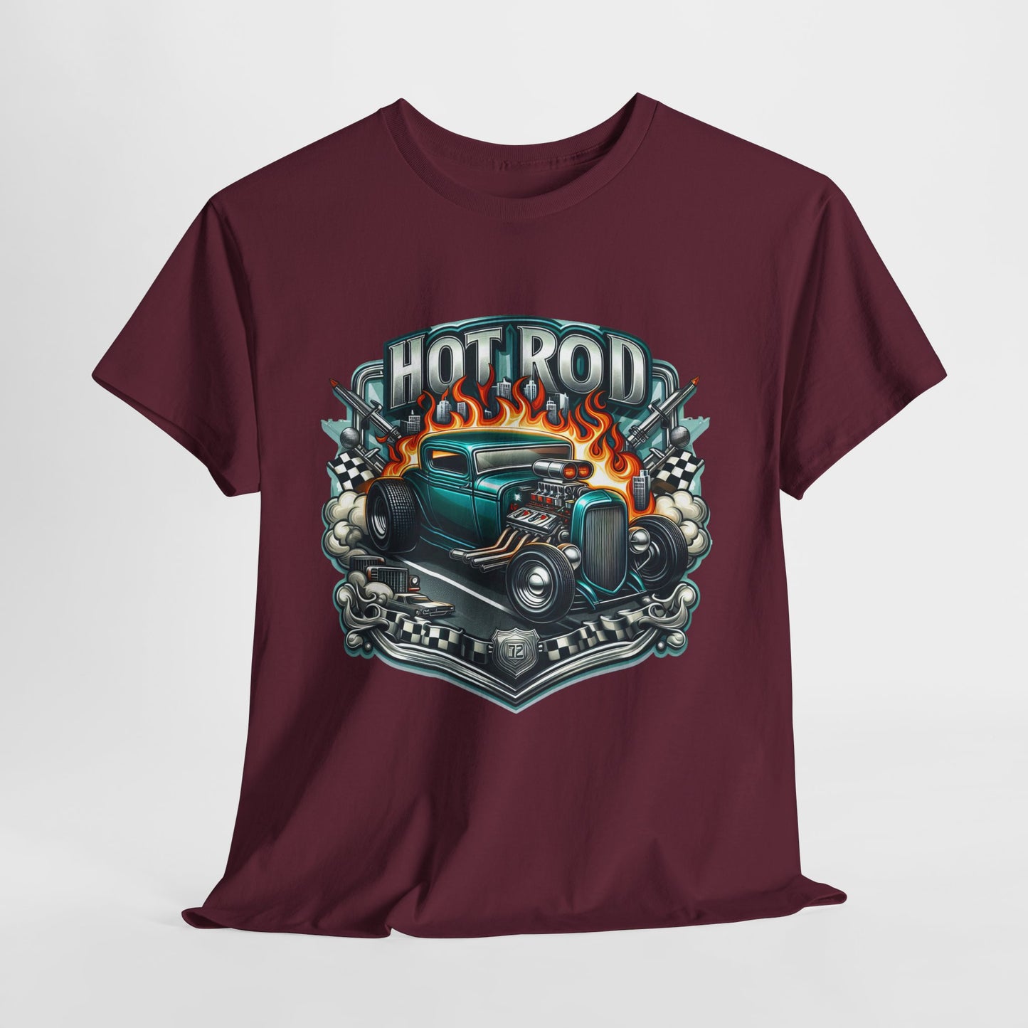 Hot Rod #5 Unisex Heavy Cotton Tee - 312tshirts 2