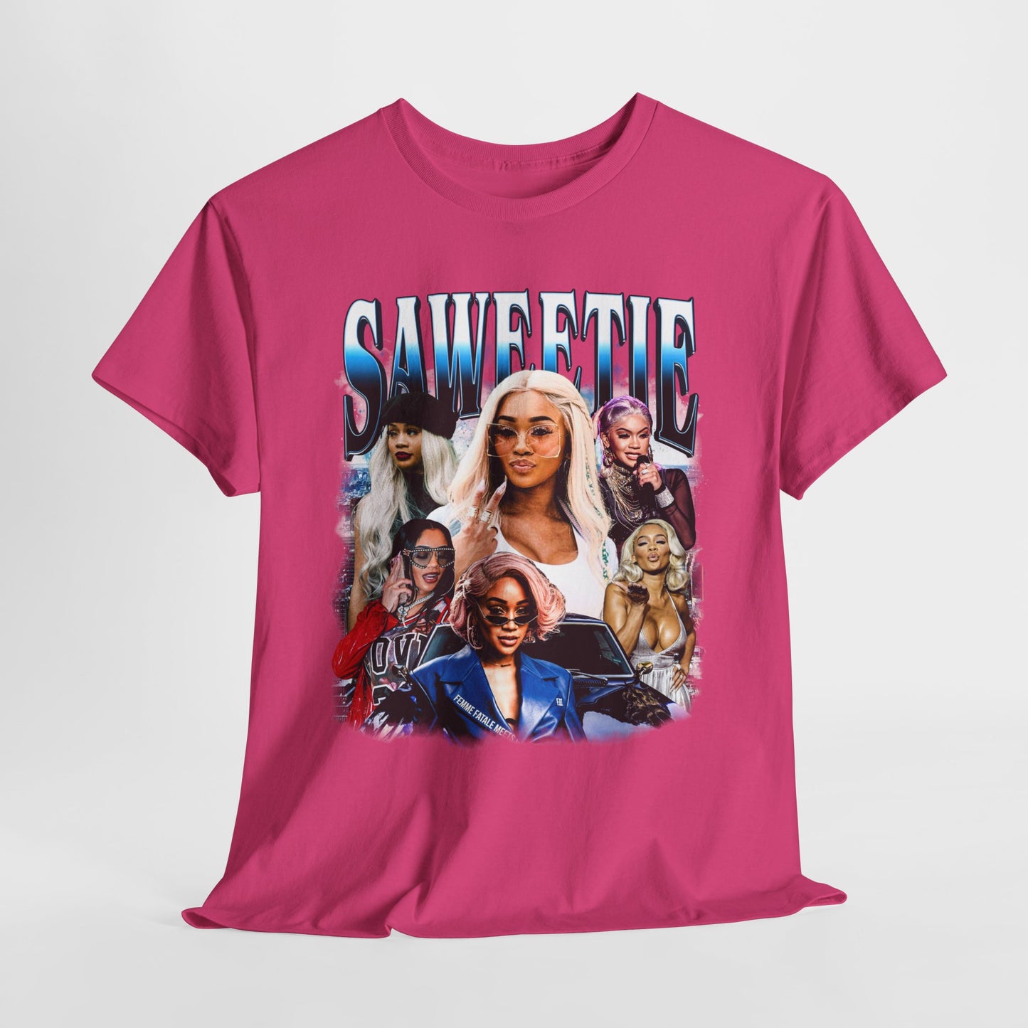 Saweetie 2 Hip-Hop Unisex Heavy Cotton Tee - 312tshirts 2