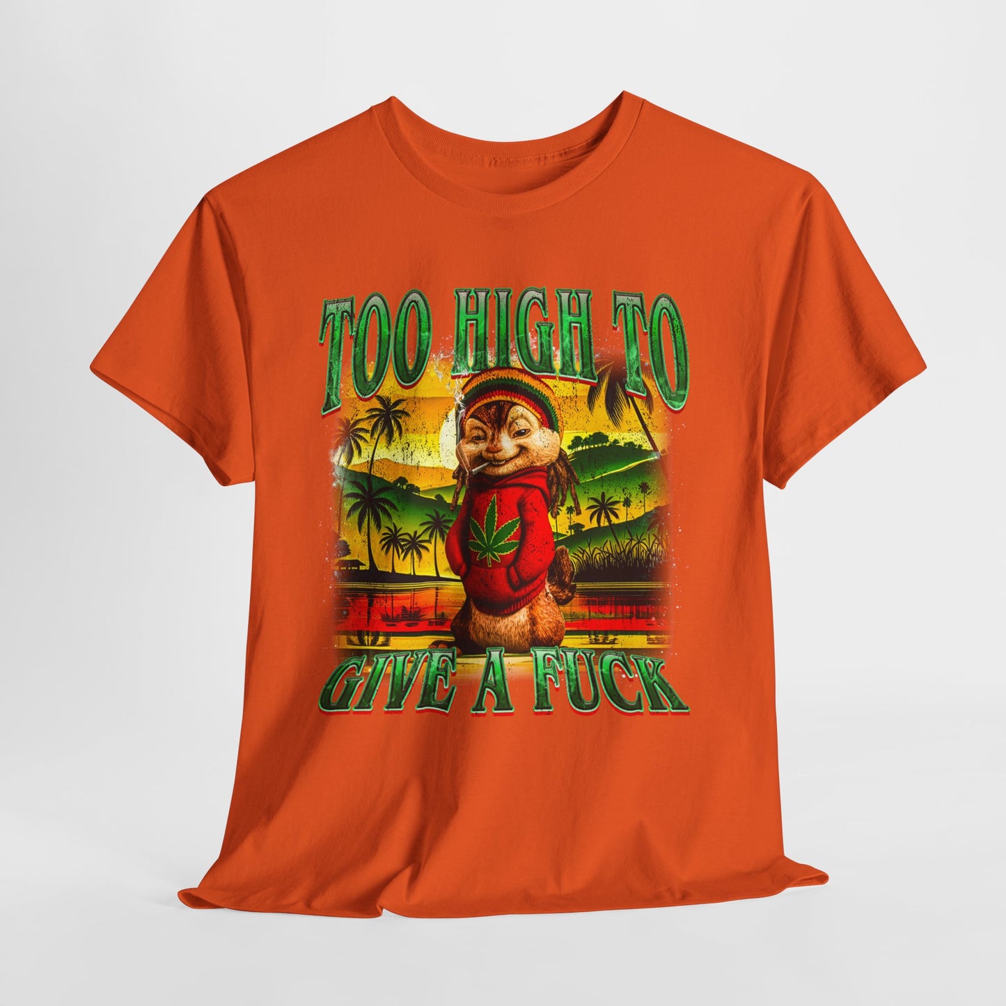 420 Chipmunk #1 Unisex Heavy Cotton Tee - 312tshirts 2