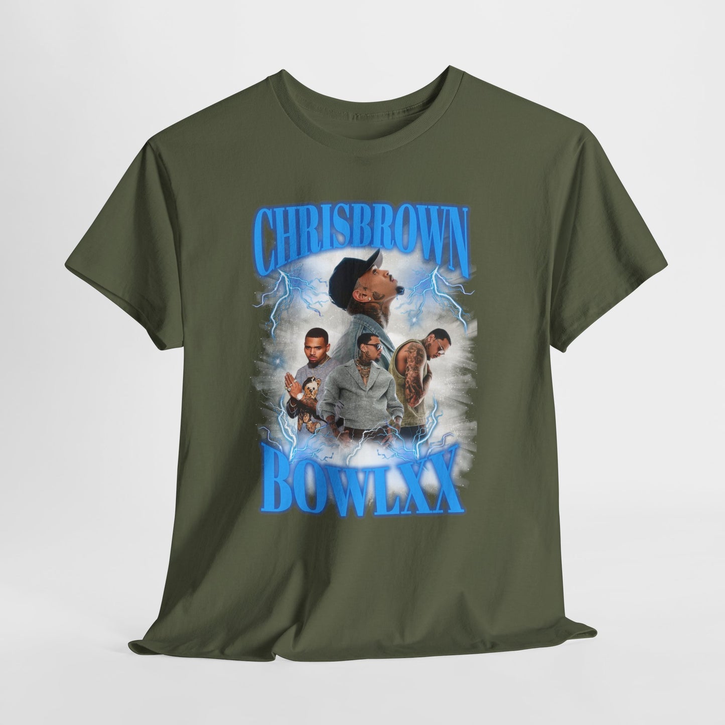 C Brown Bowlxx #1 Unisex Heavy Cotton Tee