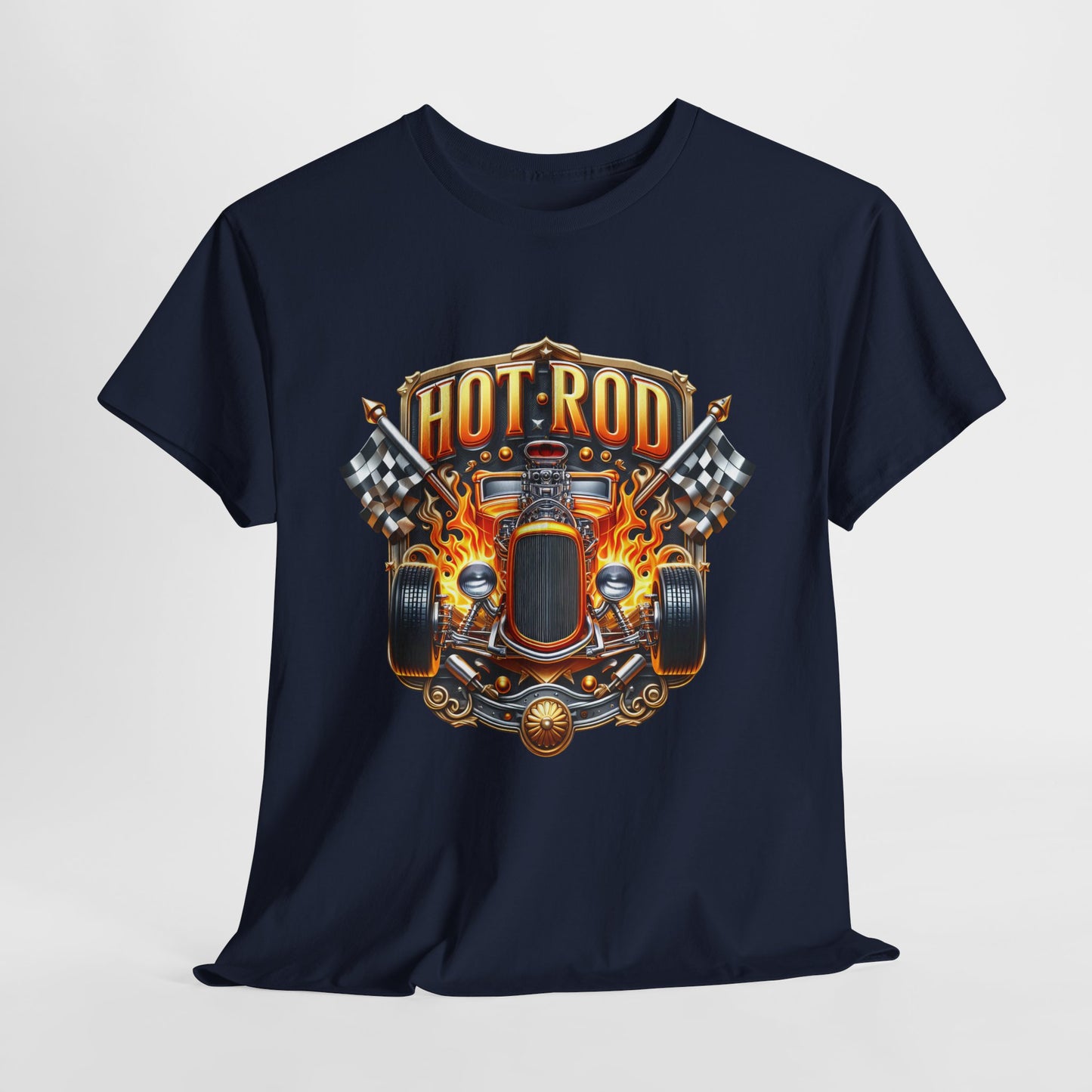 Hot Rod #9 Unisex Heavy Cotton Tee - 312tshirts 2