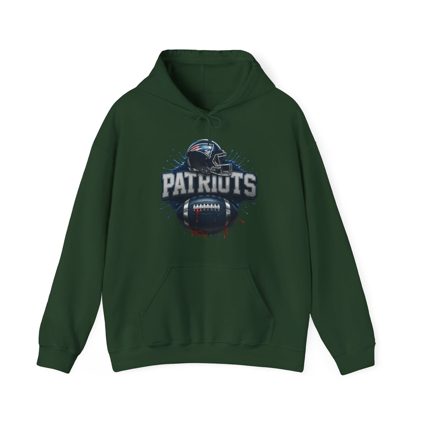 Sports Patriots Football Logo #2 Unisex Heavy Sweatshirt Hoodie