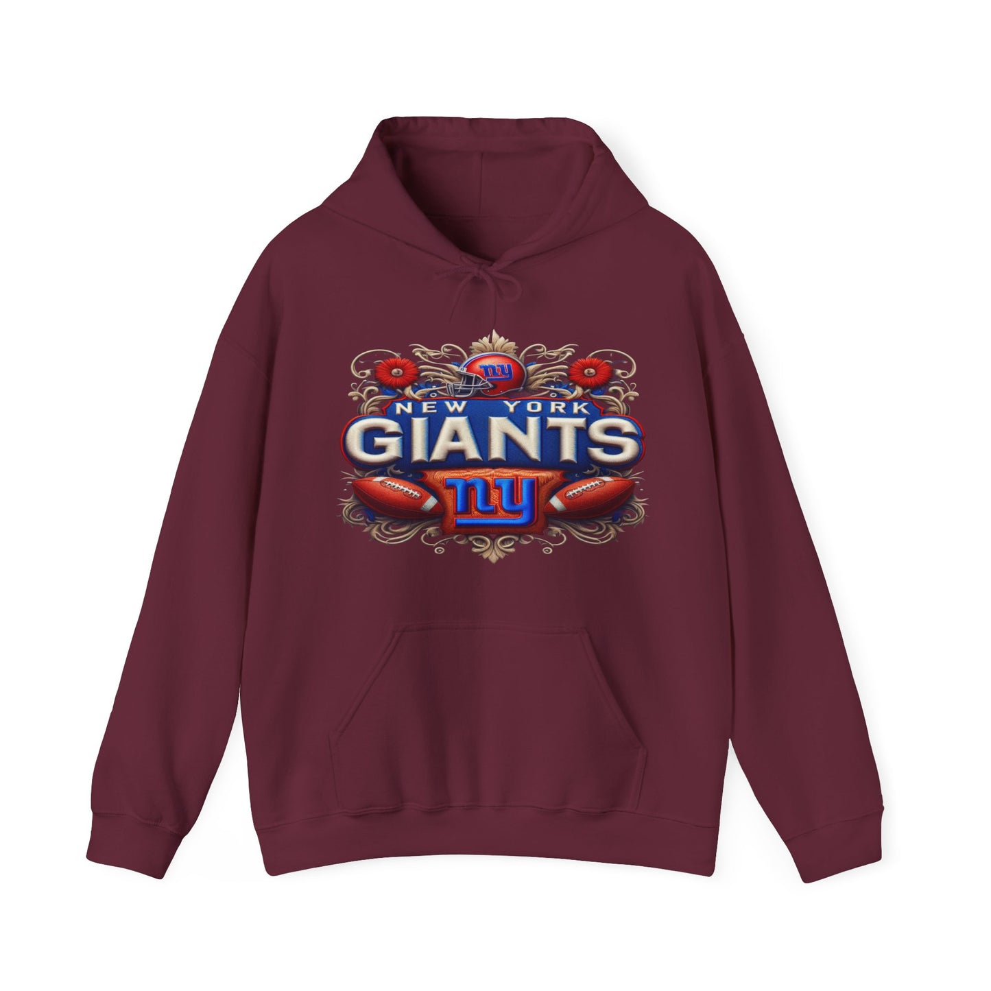 Sports Giants Football Logo #1 Unisex Heavy Sweatshirt Hoodie